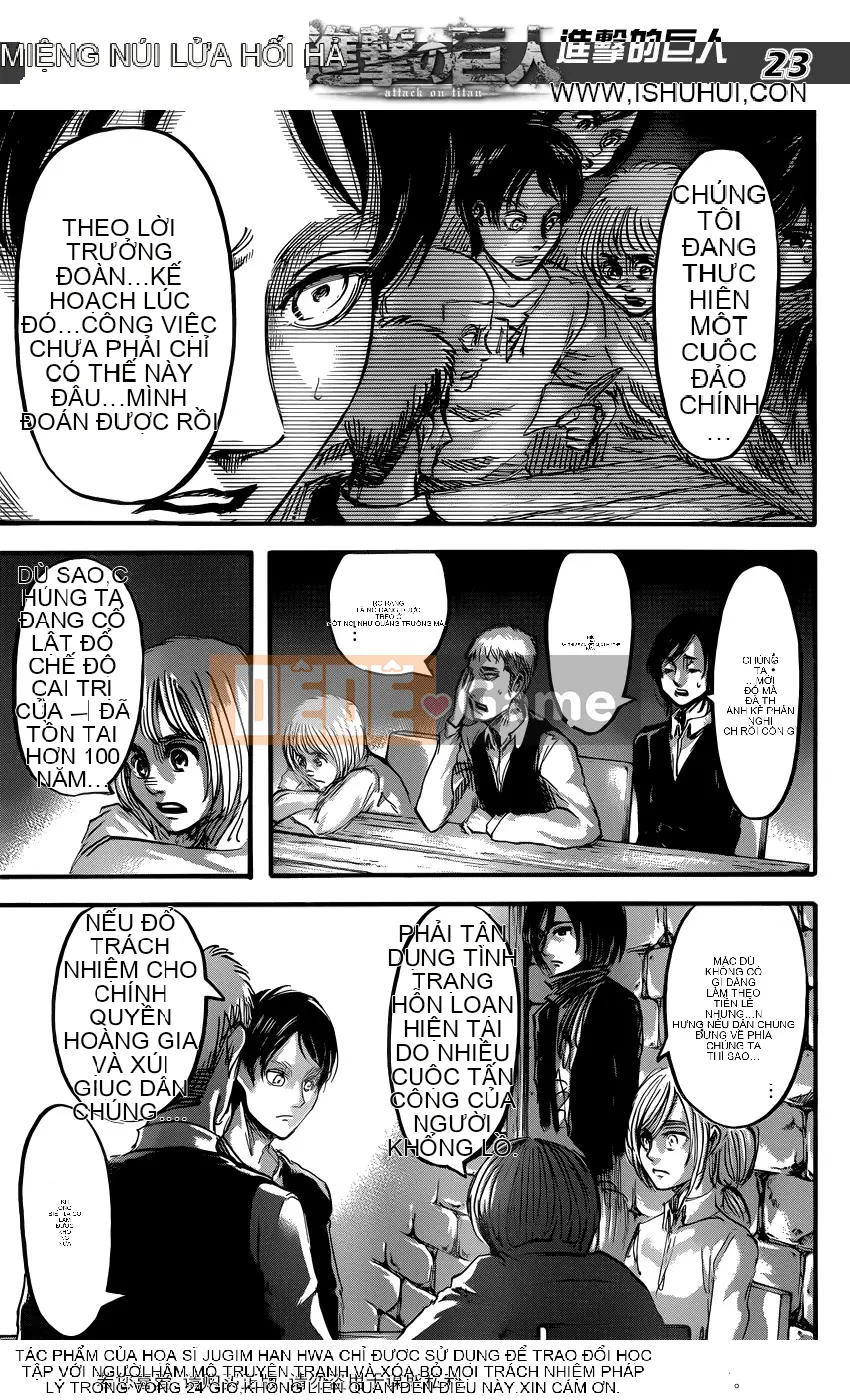 Tấn công vào Titan Chương 055