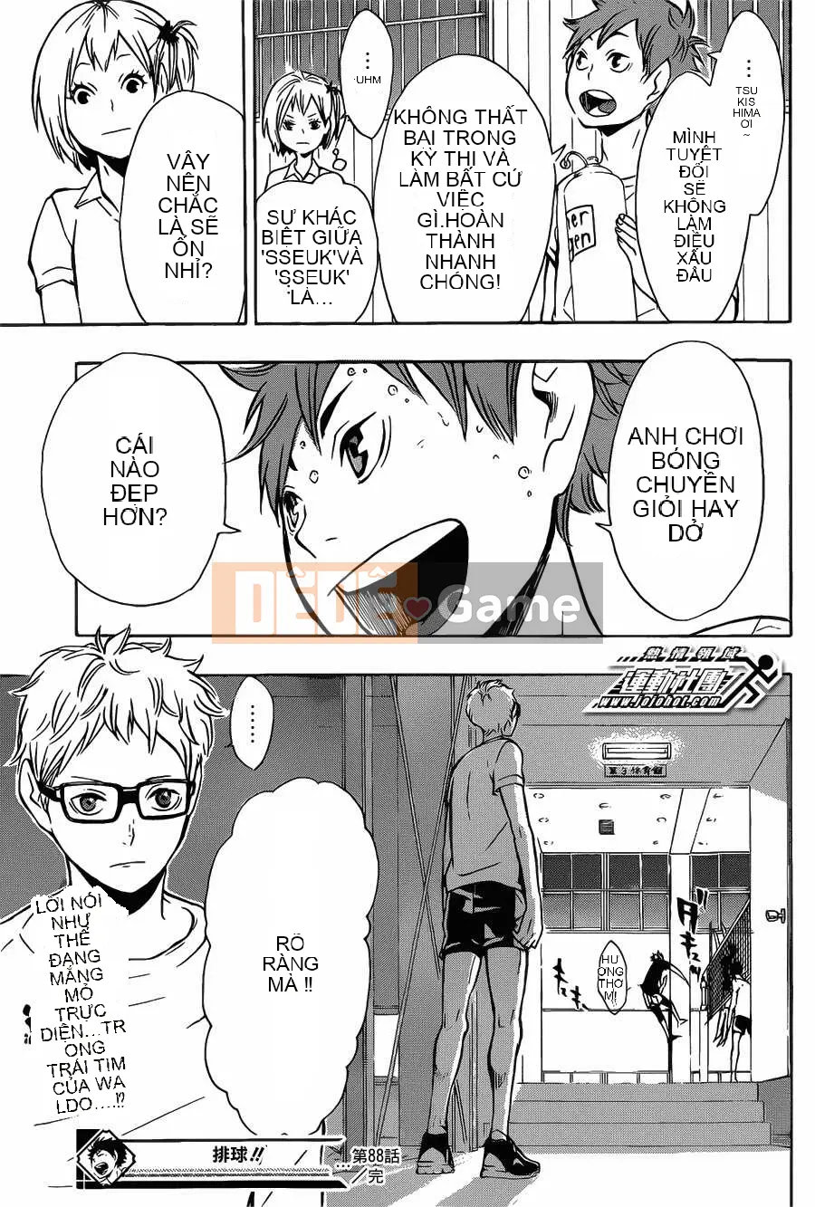 Cậu bé bóng chuyền Chương 088