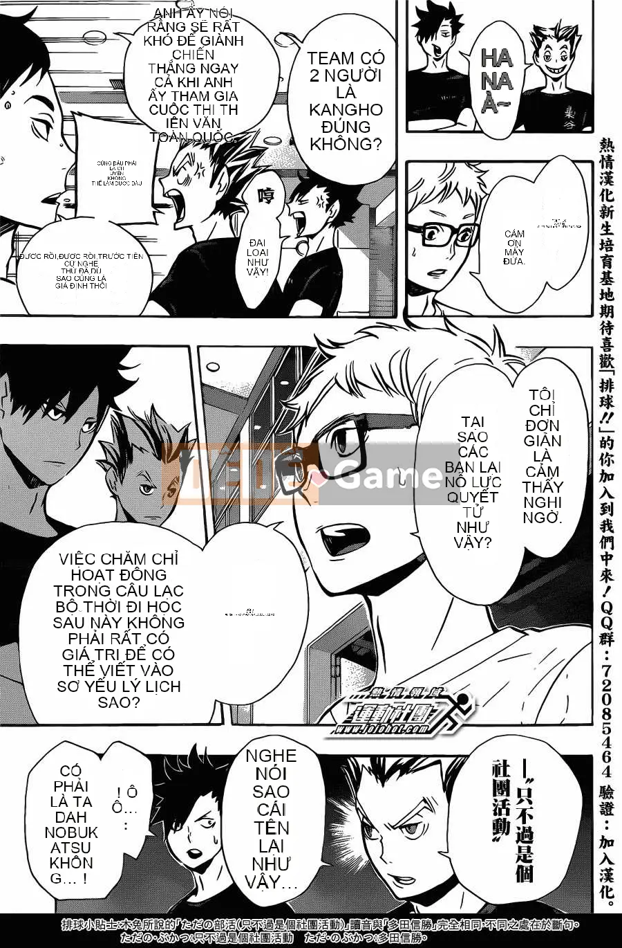 Cậu bé bóng chuyền Chương 089