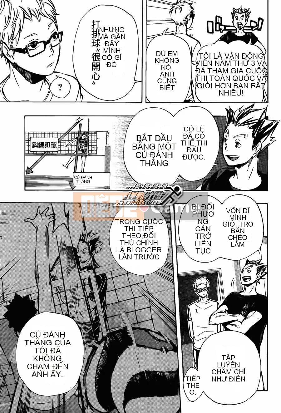 Cậu bé bóng chuyền Chương 089