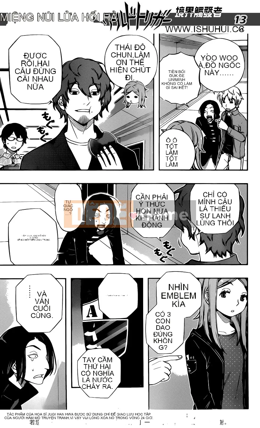 Trình kích hoạt vương quốc Chương 109