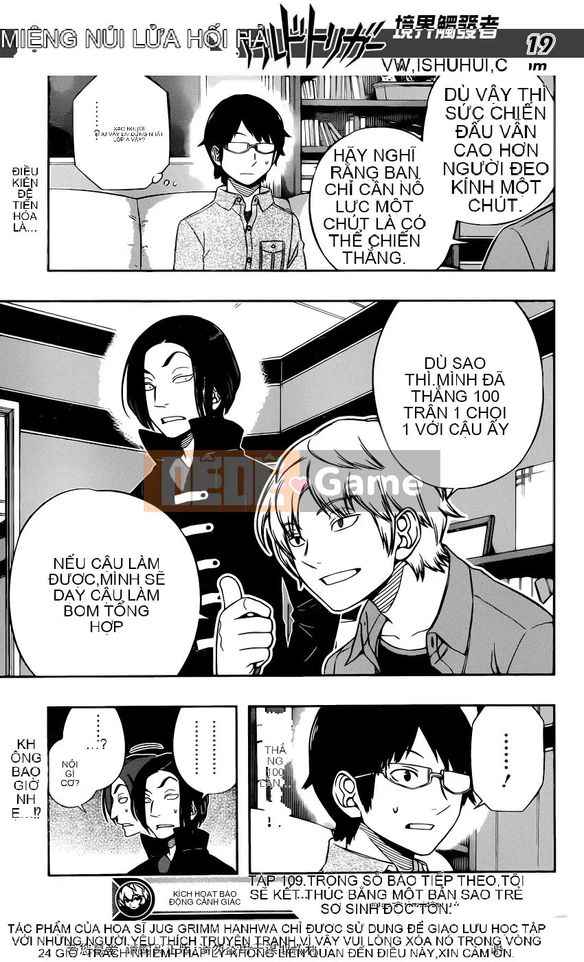 Trình kích hoạt vương quốc Chương 109