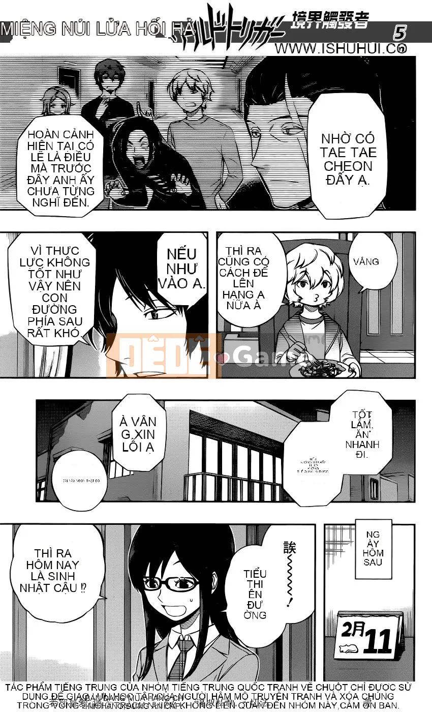 Trình kích hoạt vương quốc Chương 110