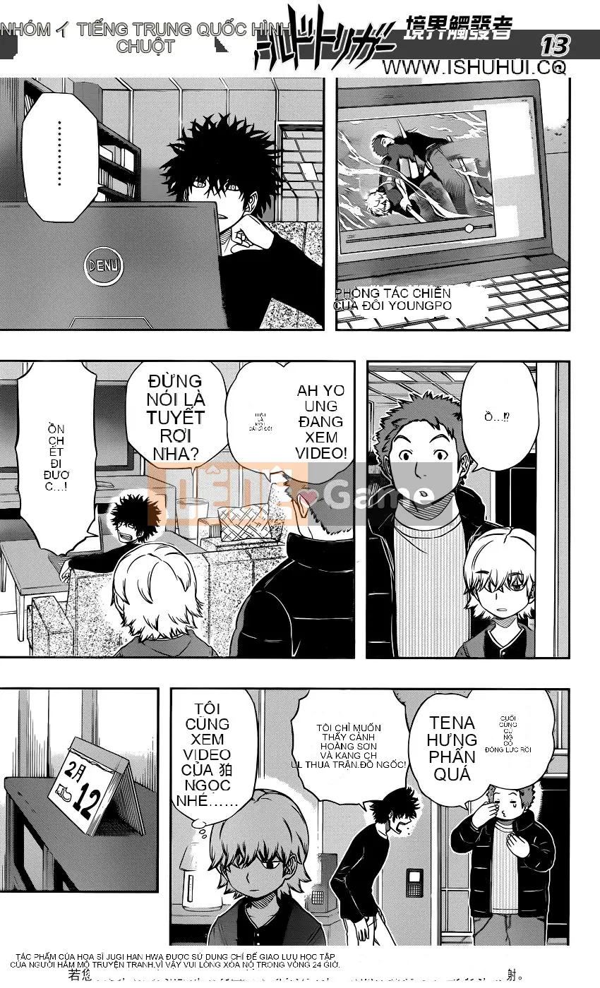 Trình kích hoạt vương quốc Chương 110