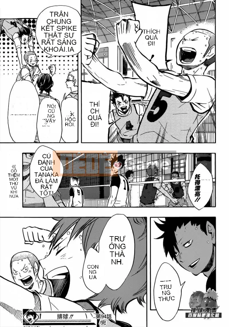 Cậu bé bóng chuyền Chương 094