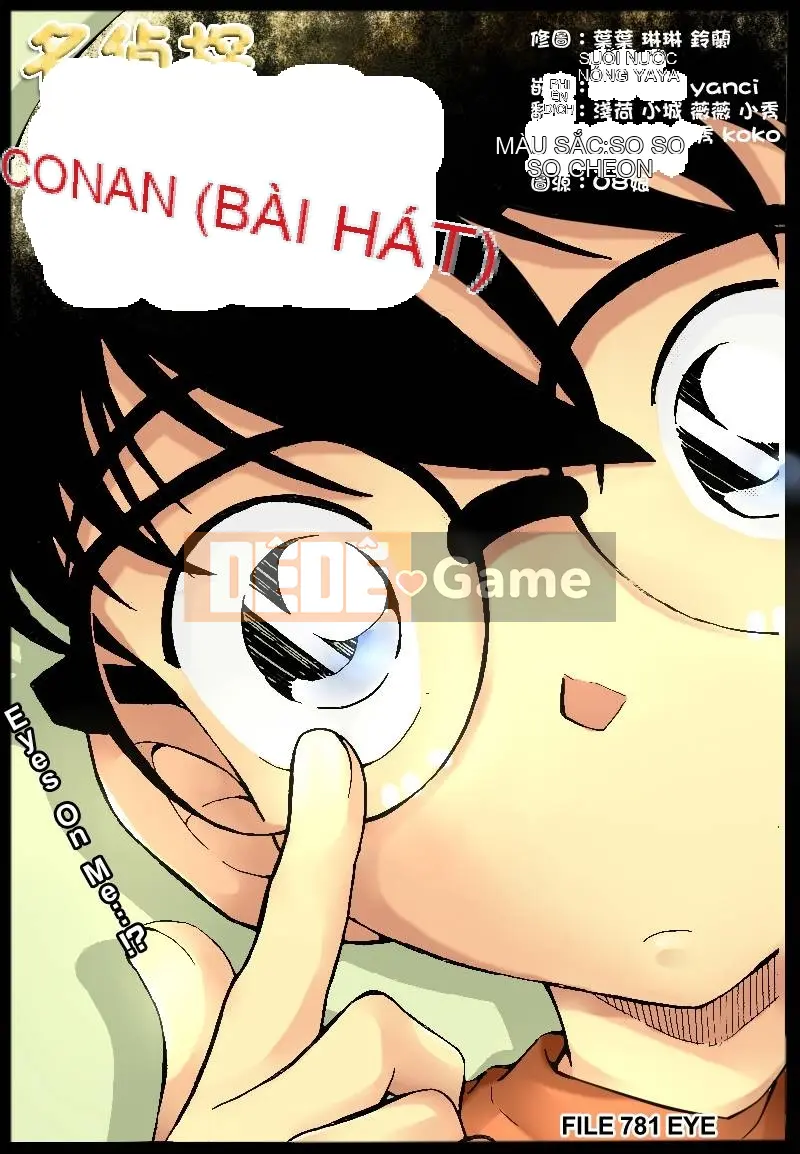 Thám tử Conan Chương 781