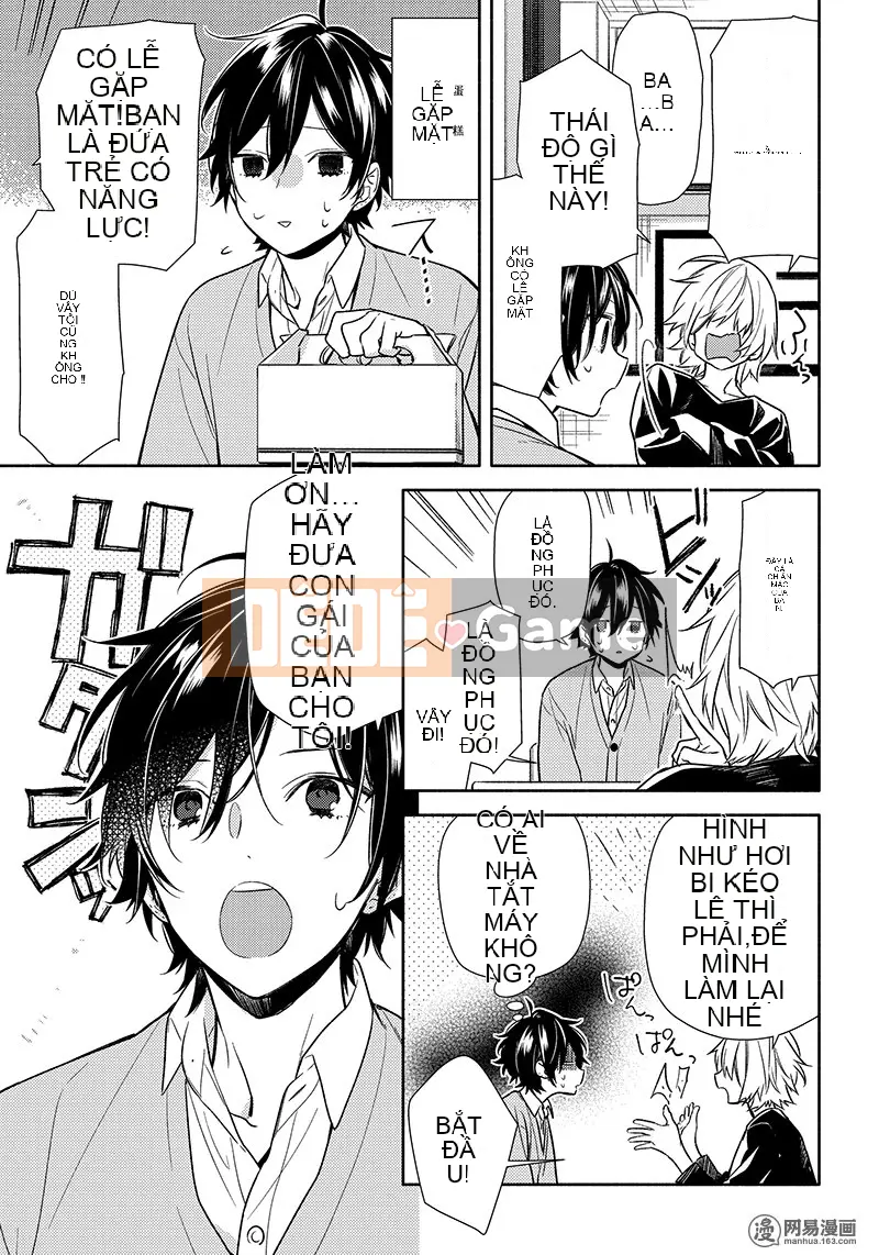 Làng Horiyomiya Chương 090