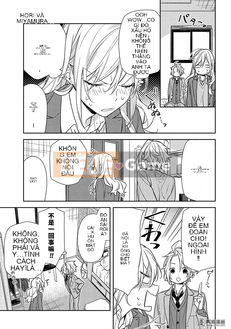 Làng Horiyomiya Chương 090