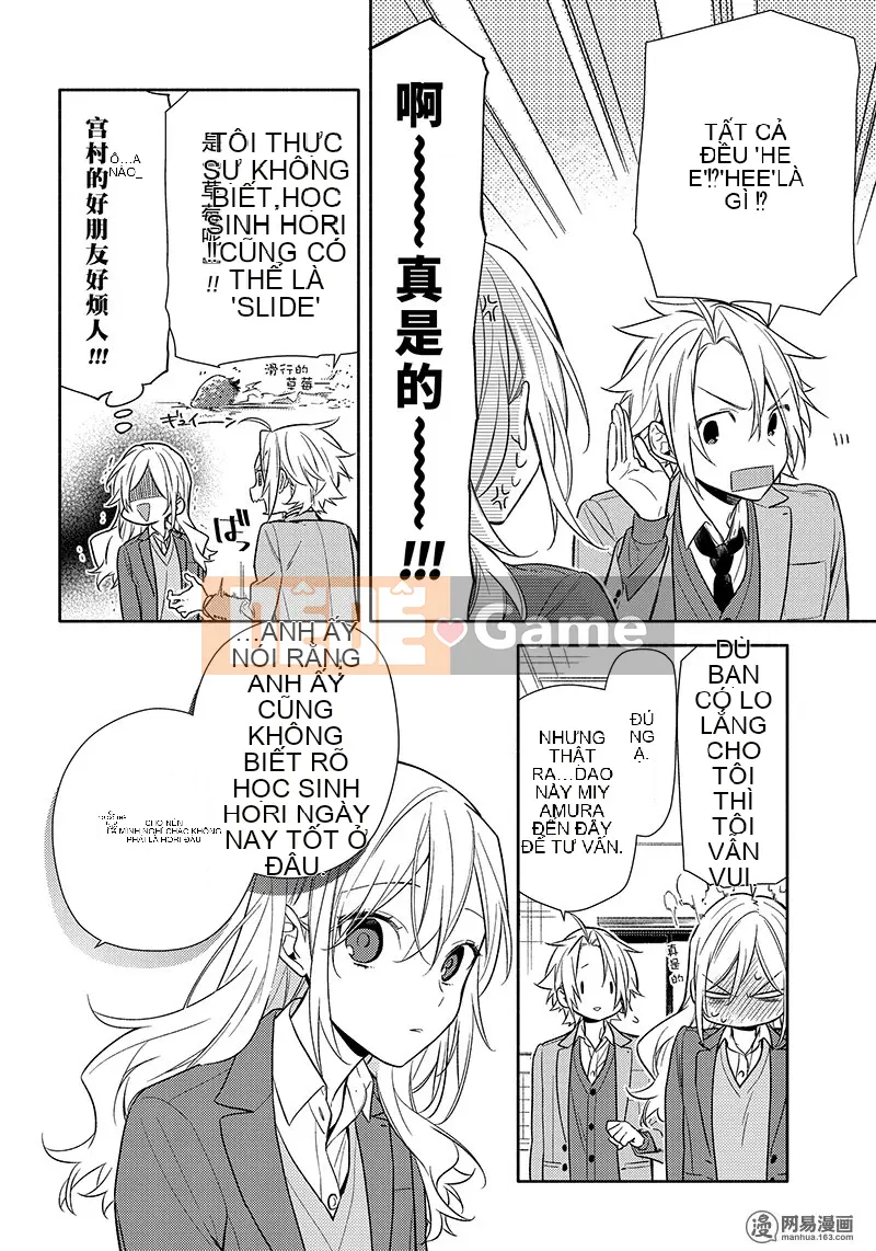 Làng Horiyomiya Chương 090