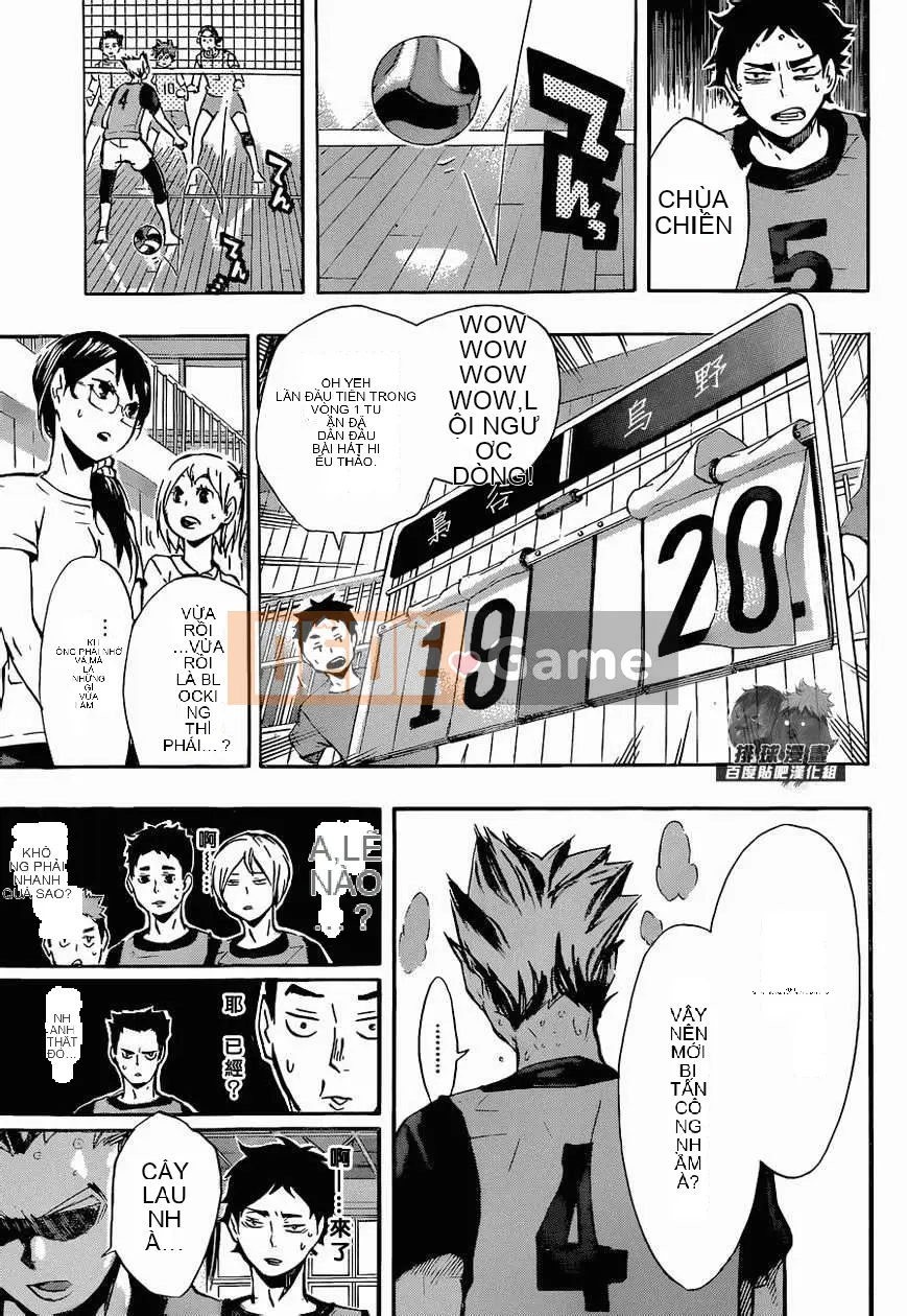 Cậu bé bóng chuyền Chương 095