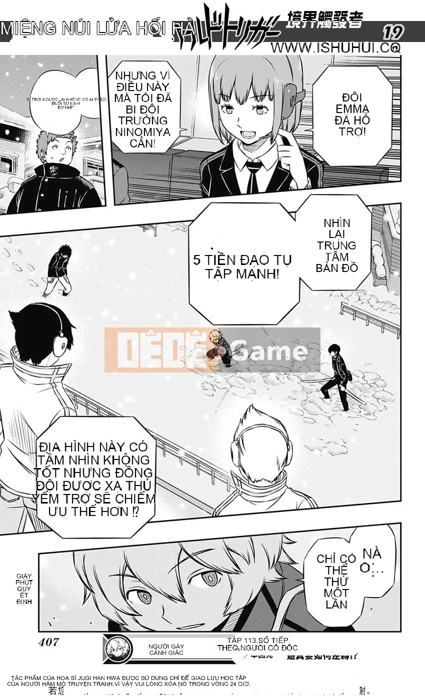 Trình kích hoạt vương quốc Chương 113