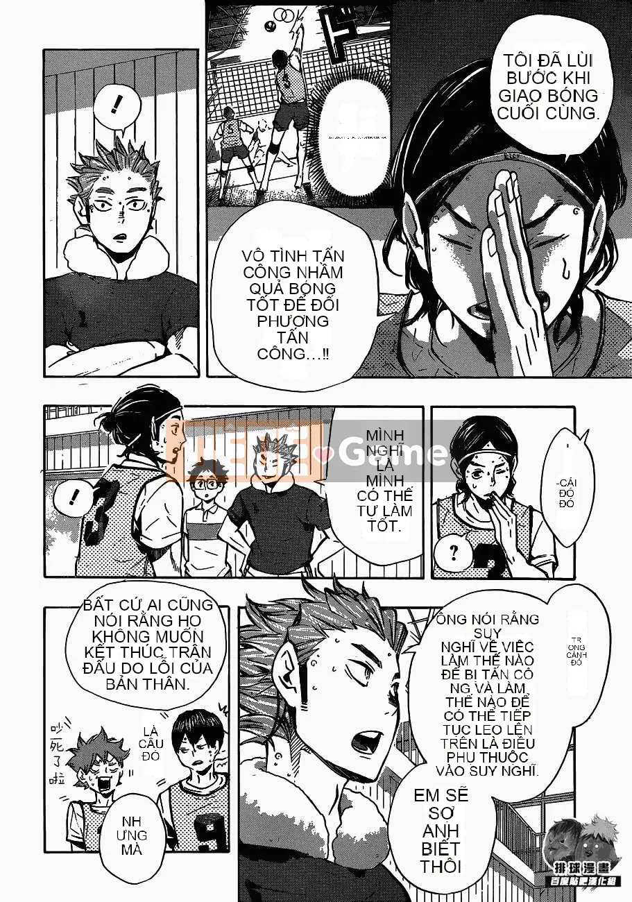 Cậu bé bóng chuyền Chương 096