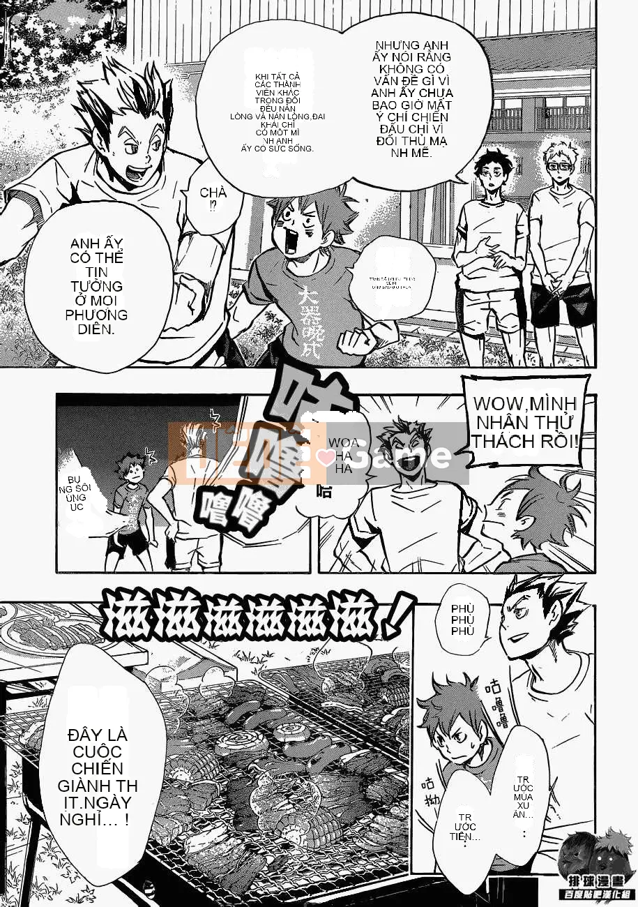 Cậu bé bóng chuyền Chương 096