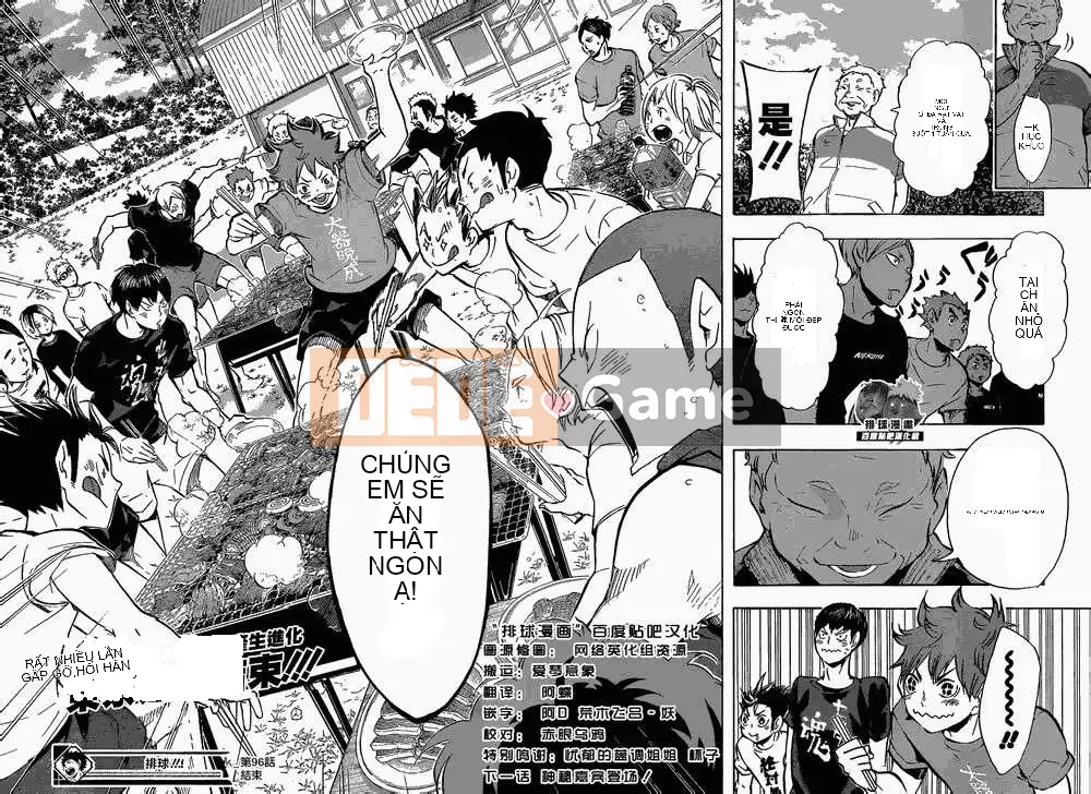 Cậu bé bóng chuyền Chương 096