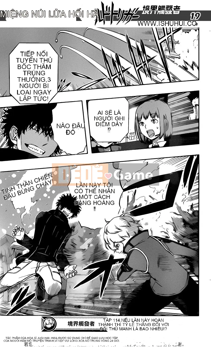 Trình kích hoạt vương quốc Chương 114