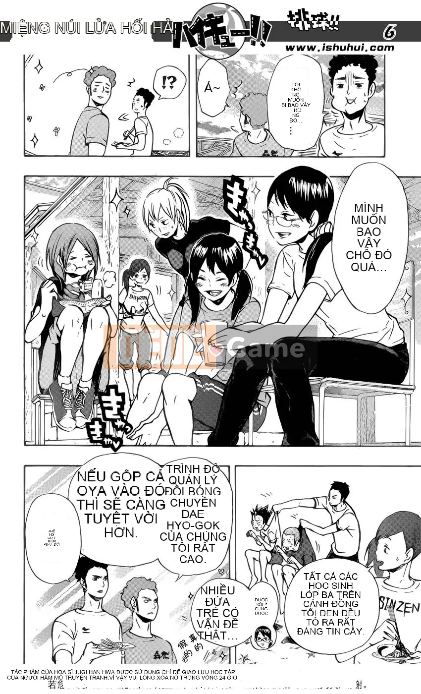 Cậu bé bóng chuyền Chương 097