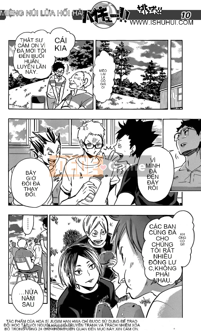 Cậu bé bóng chuyền Chương 097