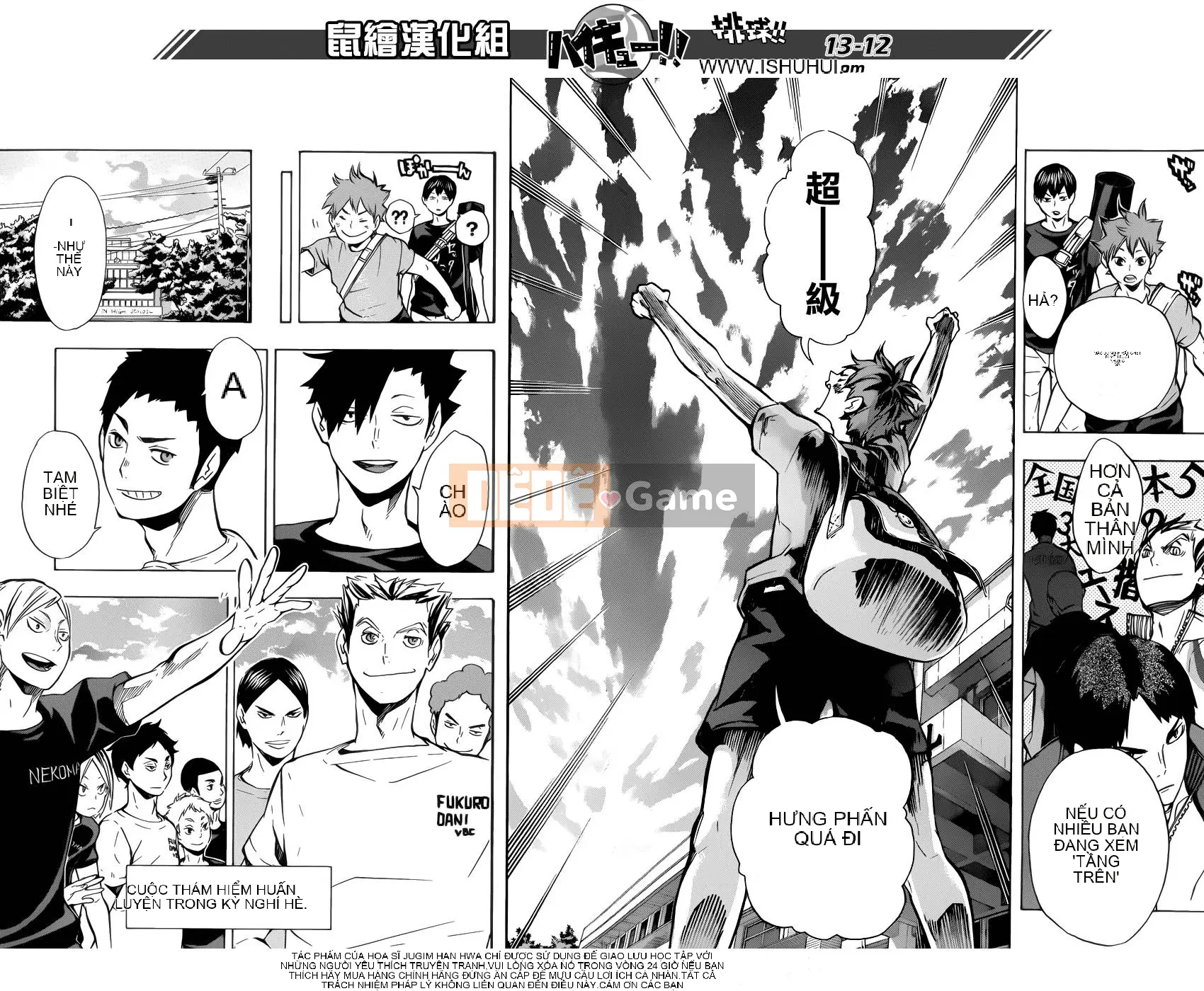 Cậu bé bóng chuyền Chương 097