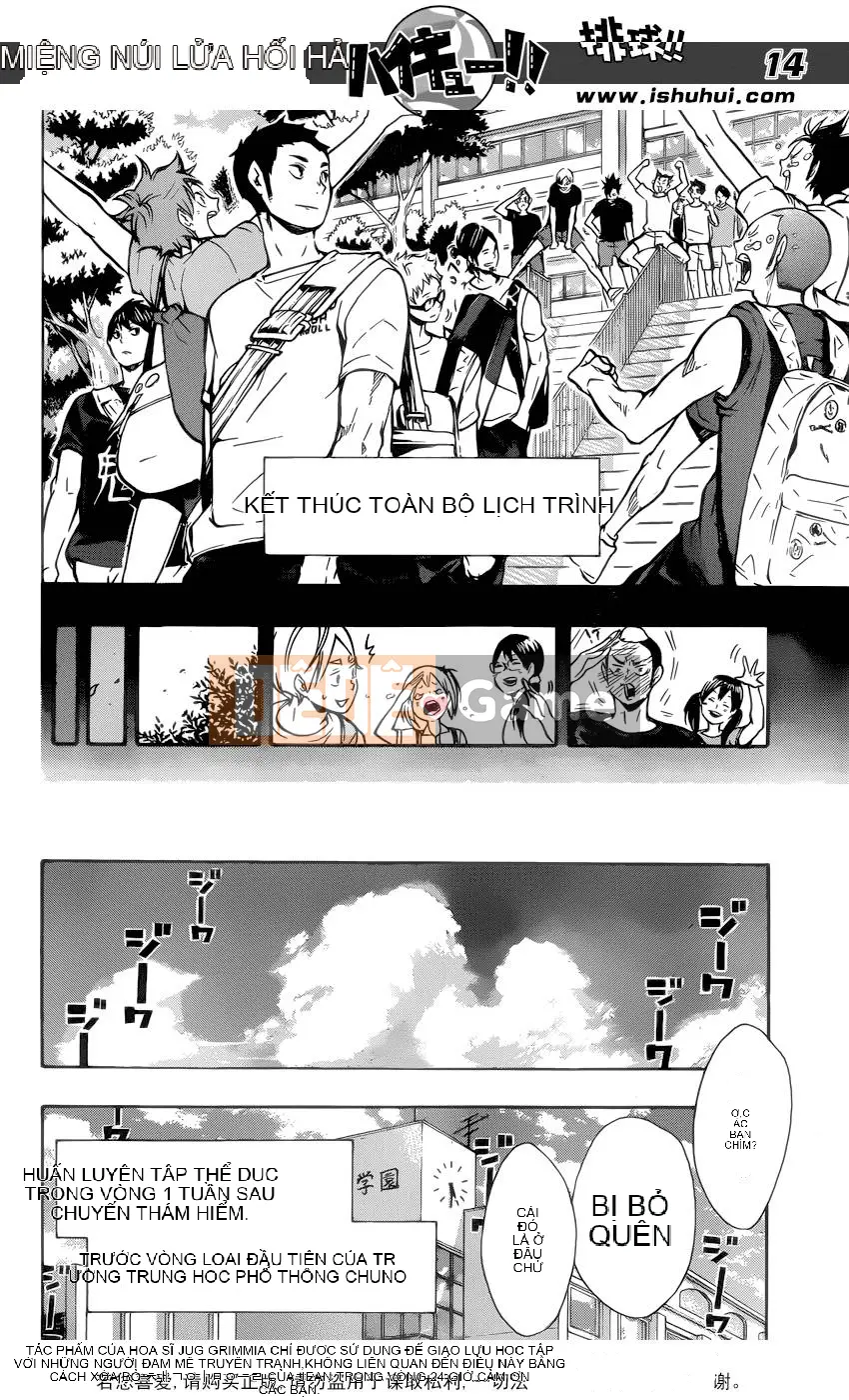 Cậu bé bóng chuyền Chương 097