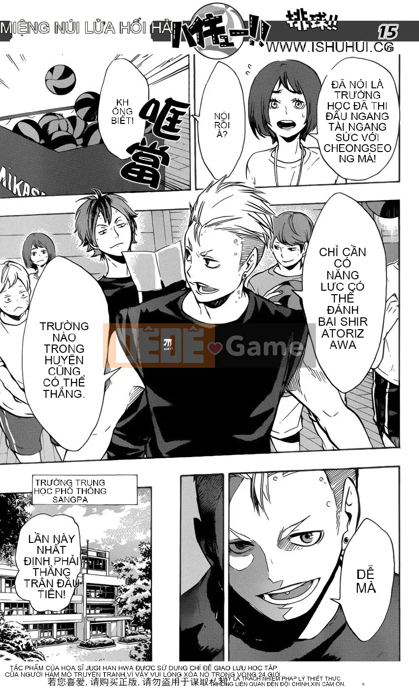 Cậu bé bóng chuyền Chương 097