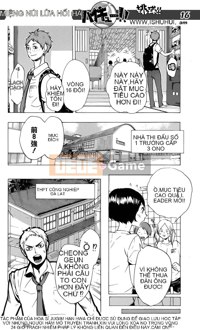 Cậu bé bóng chuyền Chương 097