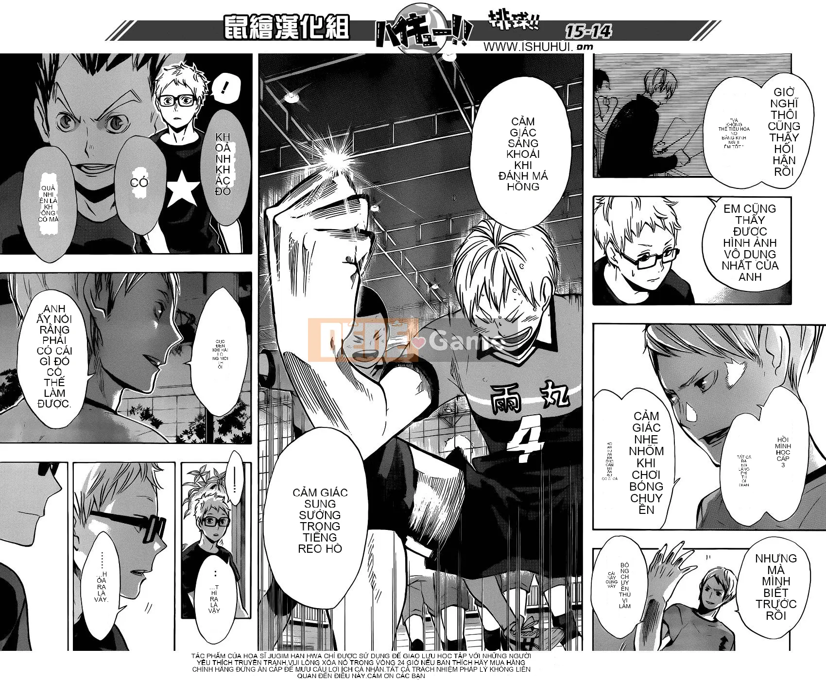 Cậu bé bóng chuyền Chương 098