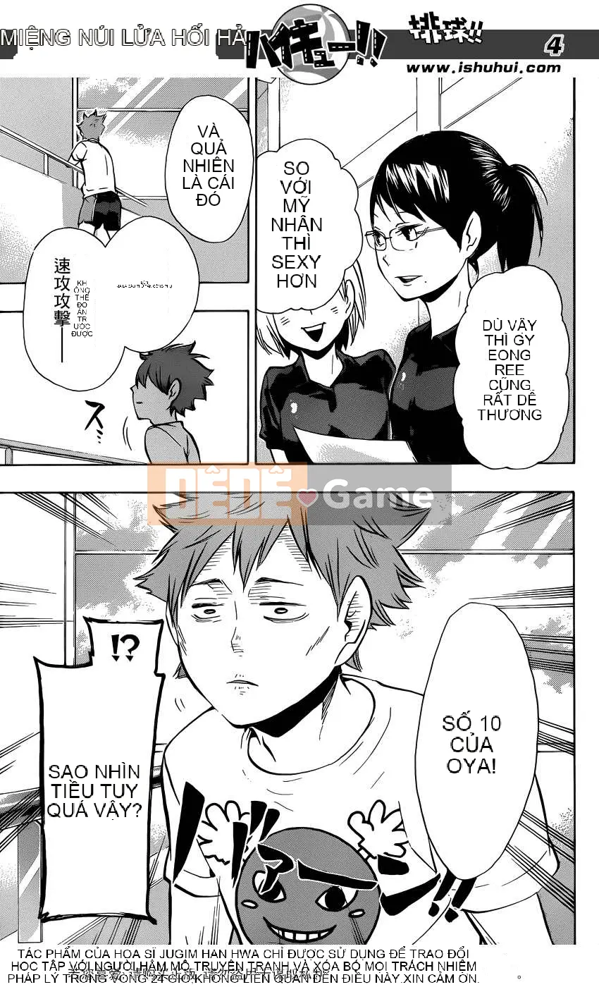 Cậu bé bóng chuyền Chương 099