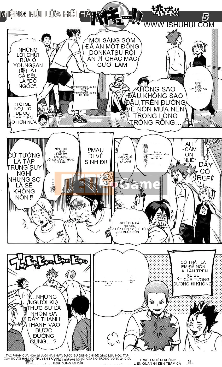 Cậu bé bóng chuyền Chương 099