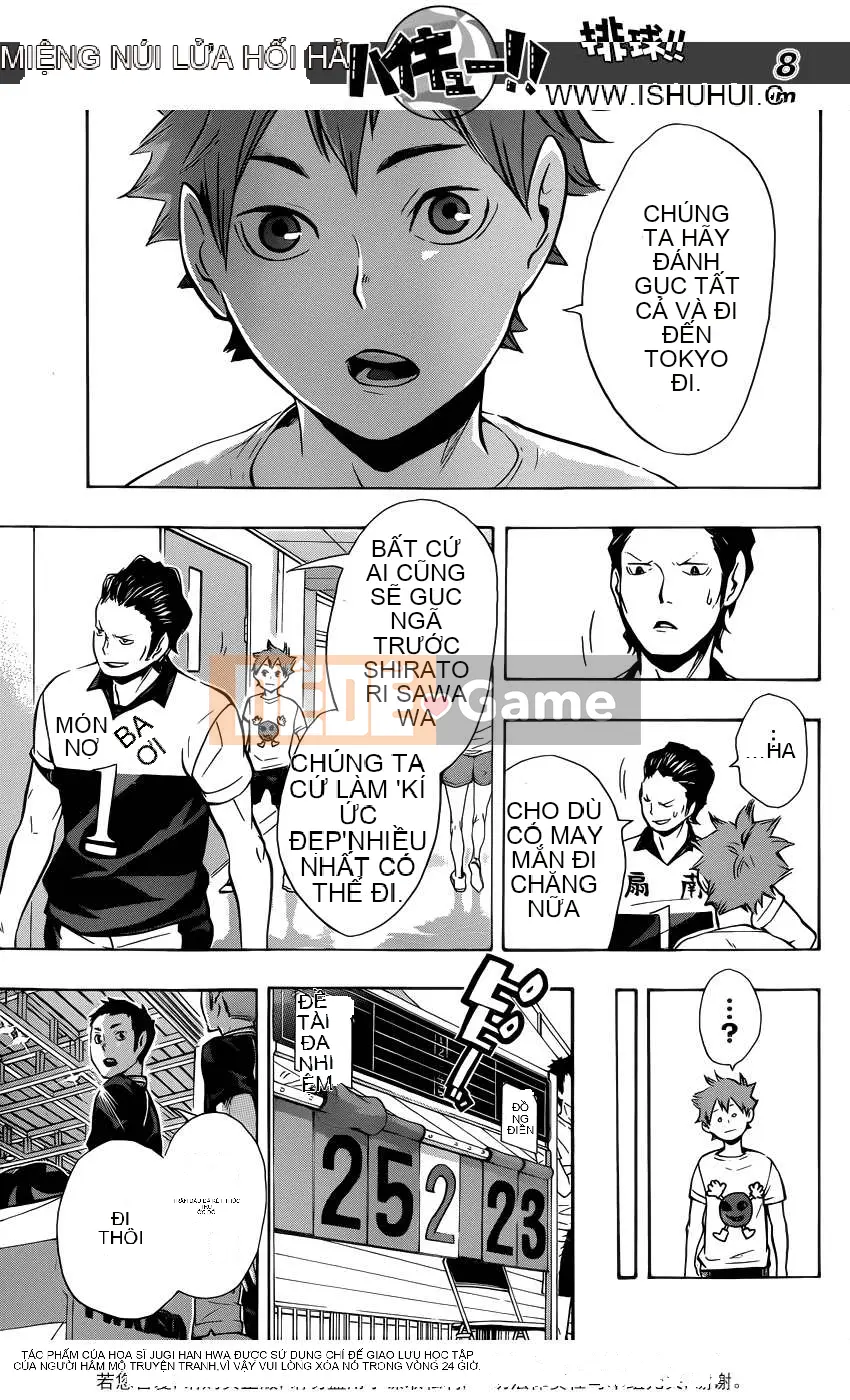 Cậu bé bóng chuyền Chương 099