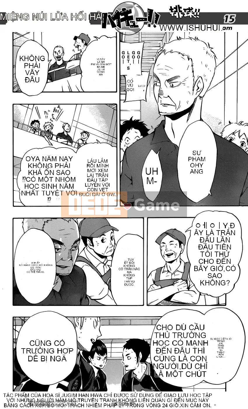 Cậu bé bóng chuyền Chương 099