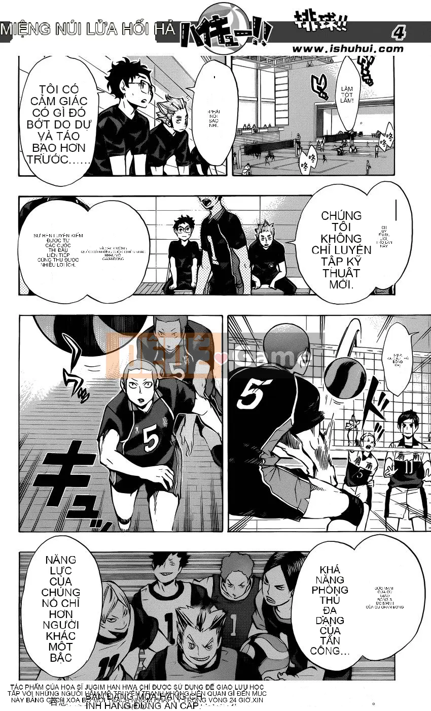 Cậu bé bóng chuyền Chương 100