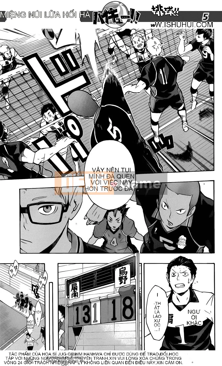 Cậu bé bóng chuyền Chương 100