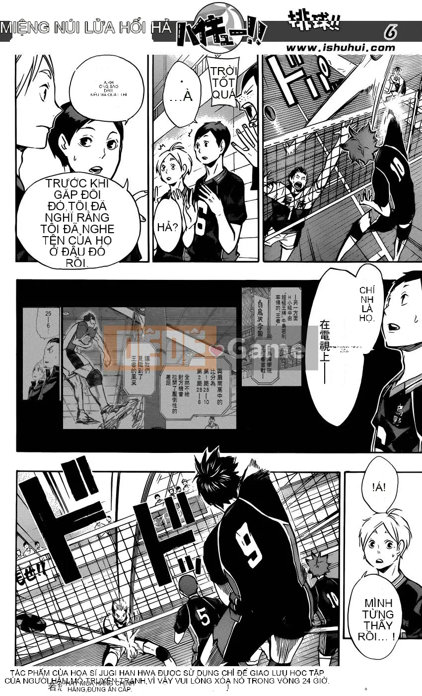 Cậu bé bóng chuyền Chương 100