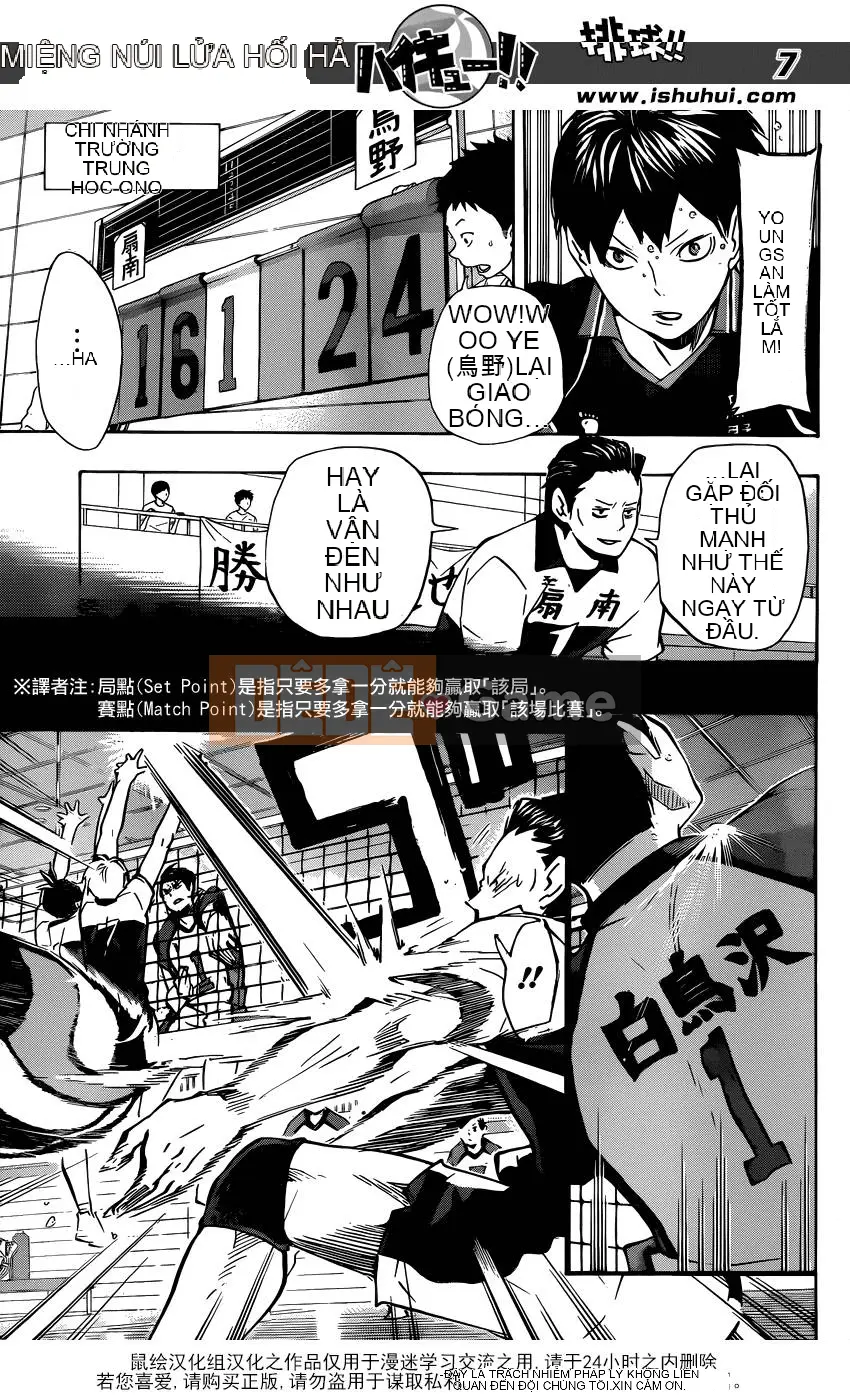 Cậu bé bóng chuyền Chương 100