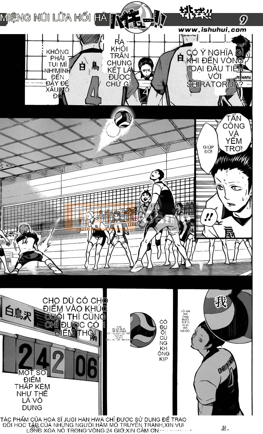 Cậu bé bóng chuyền Chương 100