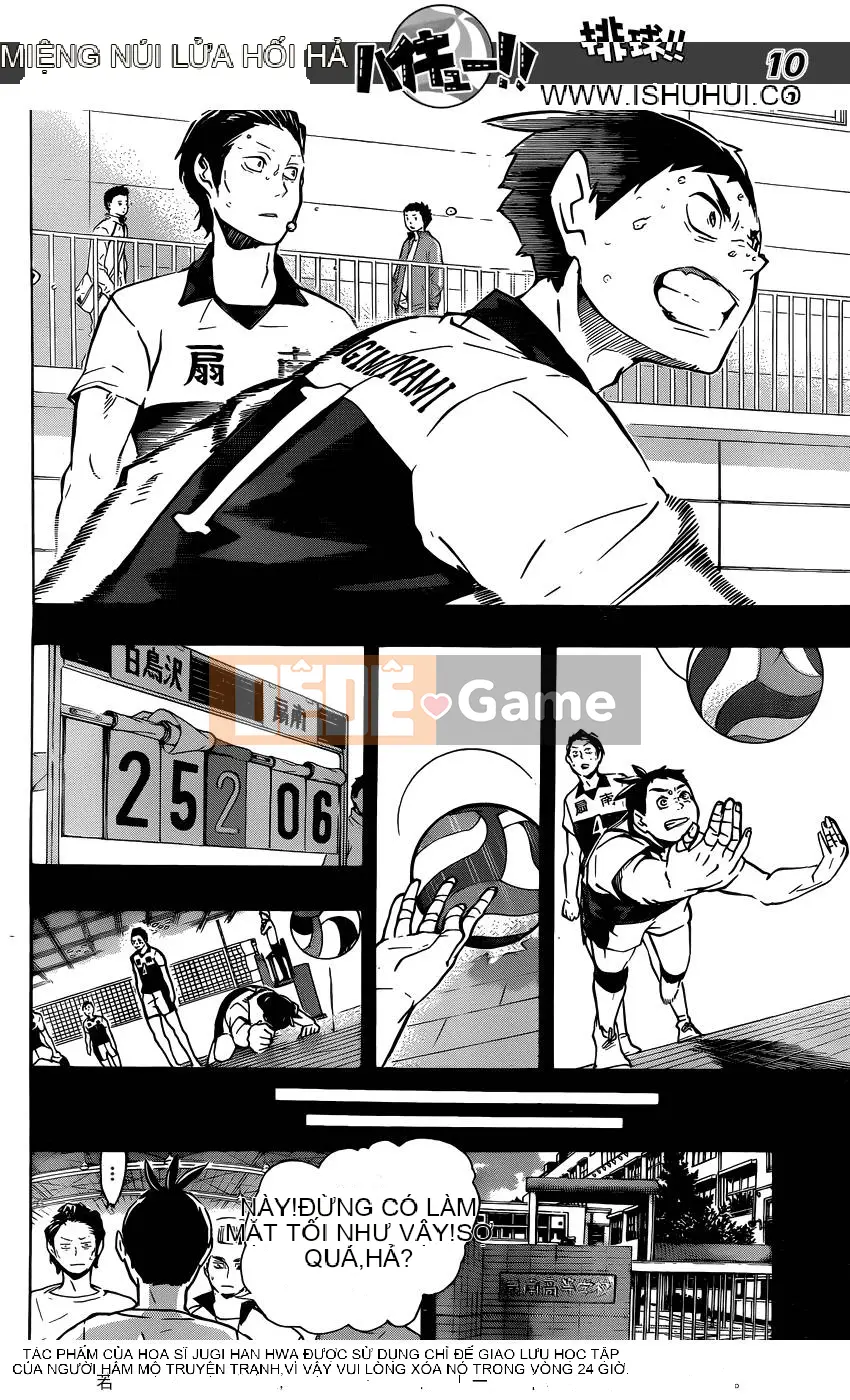 Cậu bé bóng chuyền Chương 100