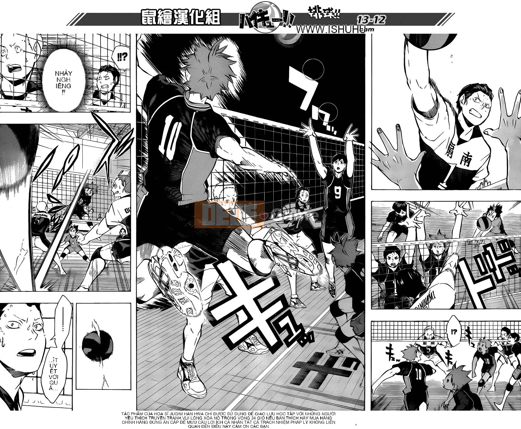 Cậu bé bóng chuyền Chương 100