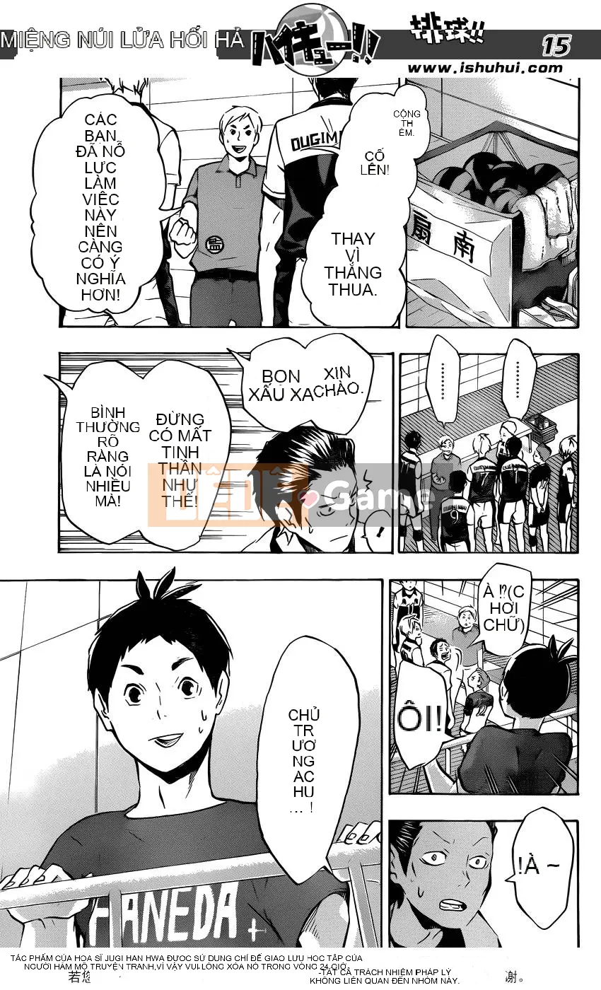 Cậu bé bóng chuyền Chương 100