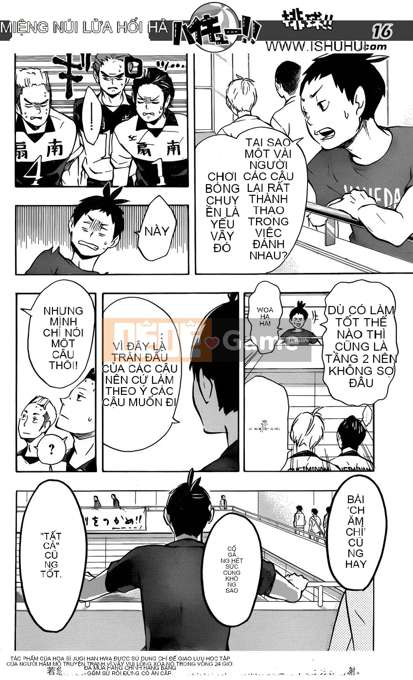 Cậu bé bóng chuyền Chương 100