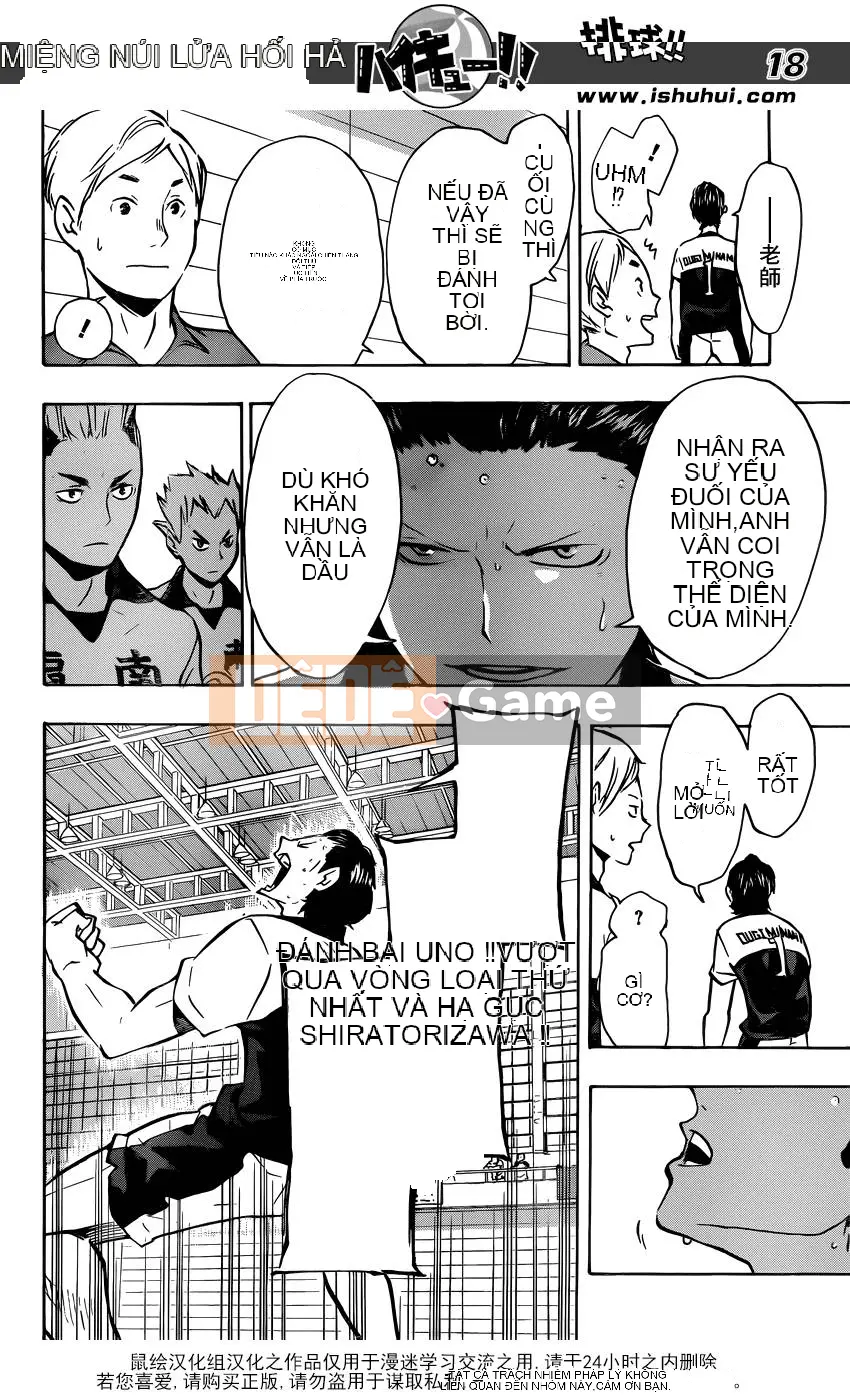 Cậu bé bóng chuyền Chương 100