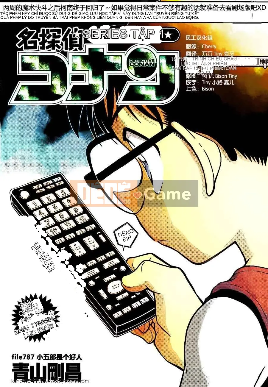 Thám tử Conan Chương 787
