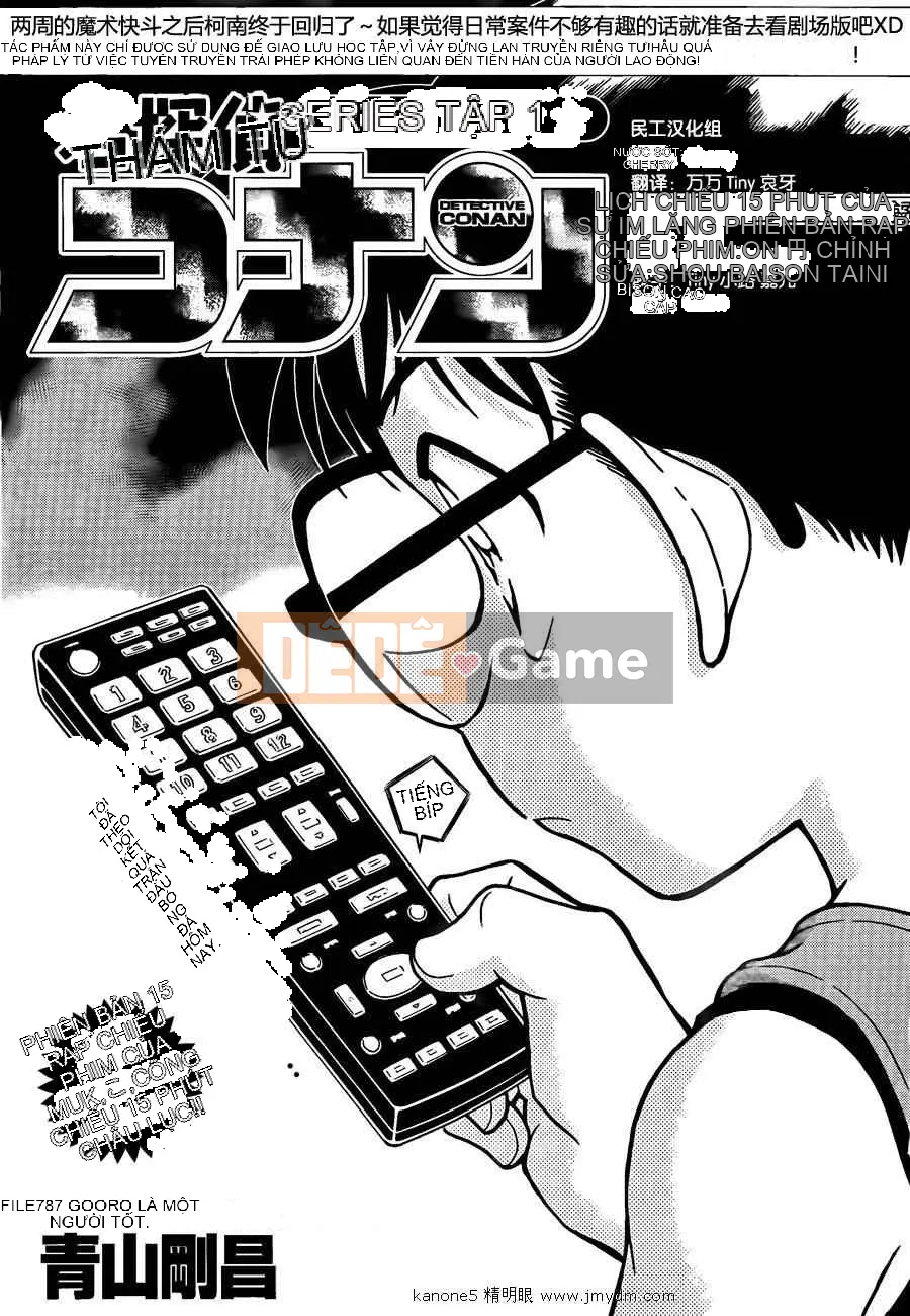 Thám tử Conan Chương 787