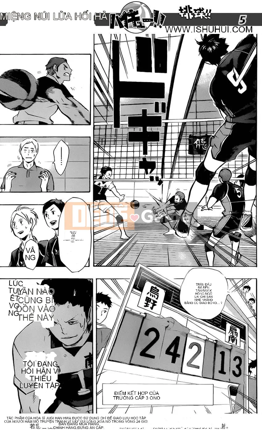 Cậu bé bóng chuyền Chương 101