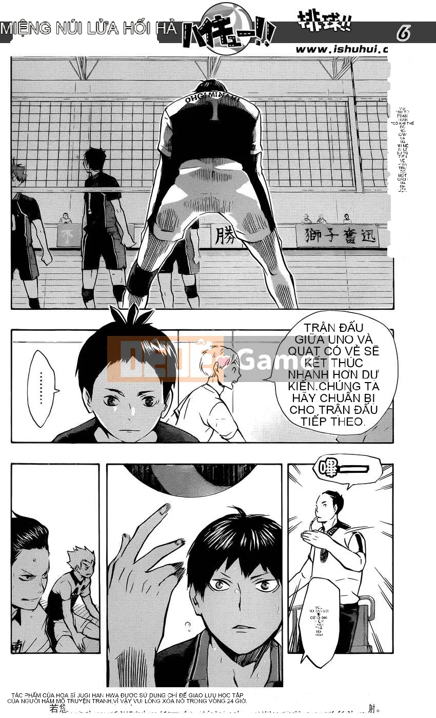 Cậu bé bóng chuyền Chương 101