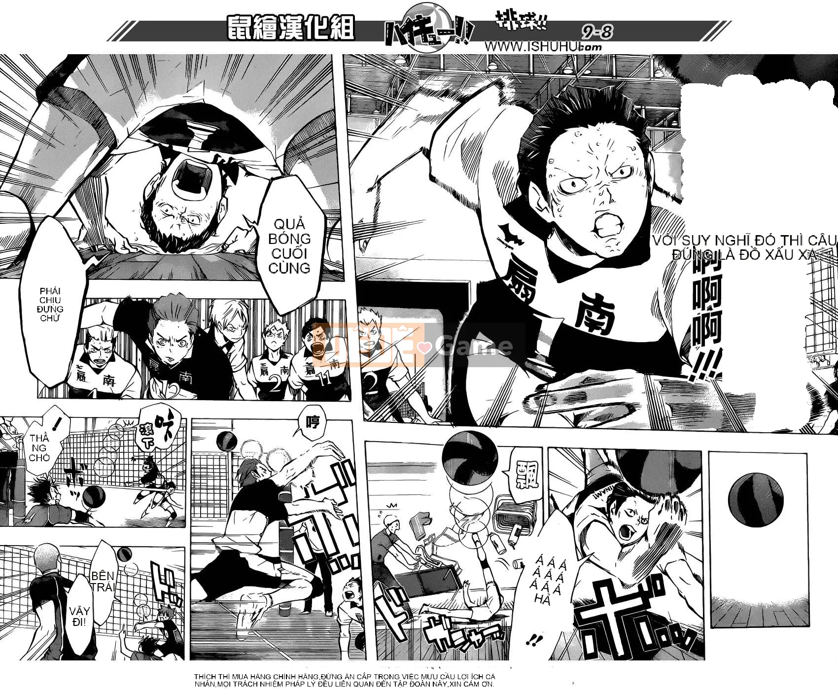 Cậu bé bóng chuyền Chương 101