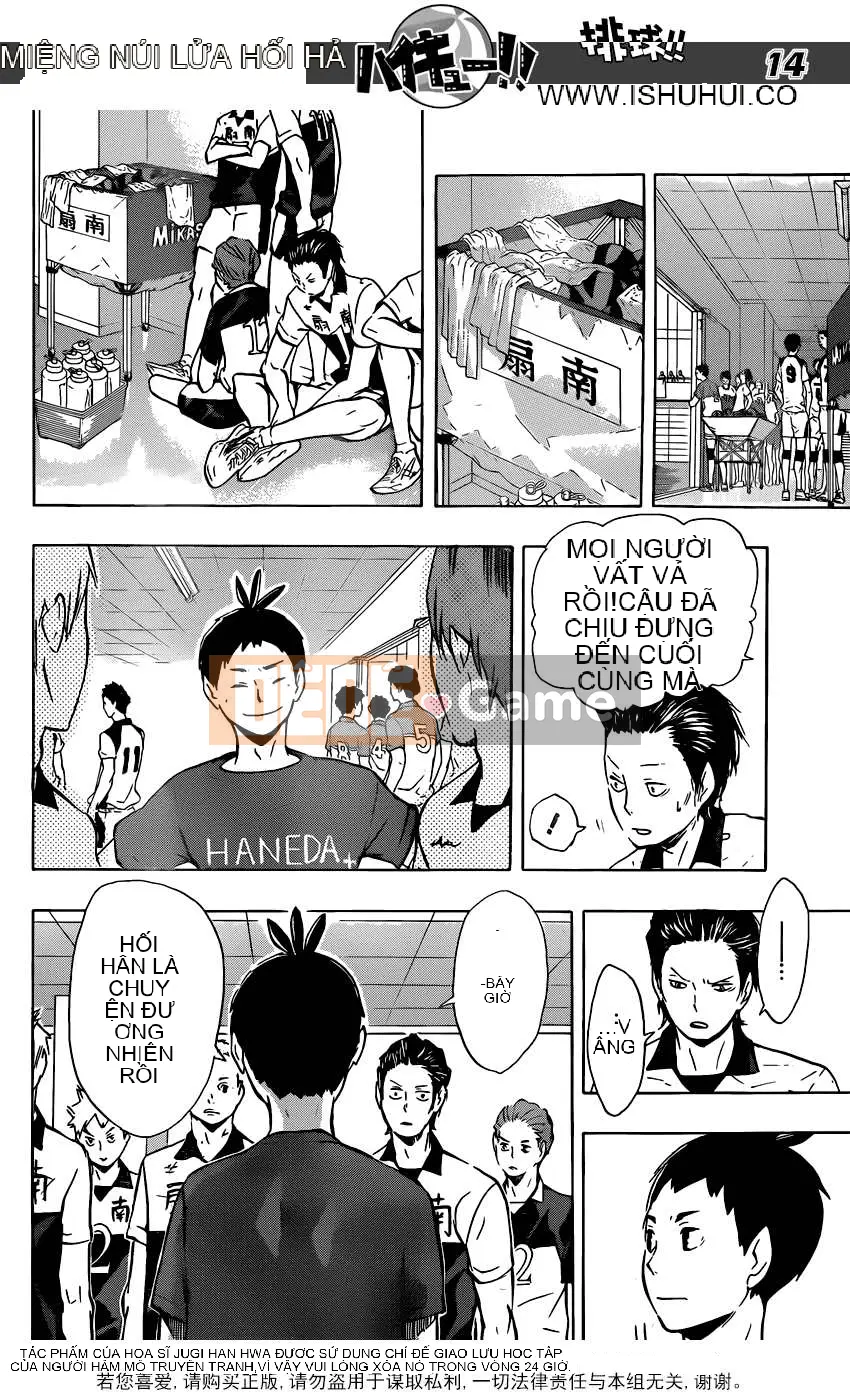 Cậu bé bóng chuyền Chương 101