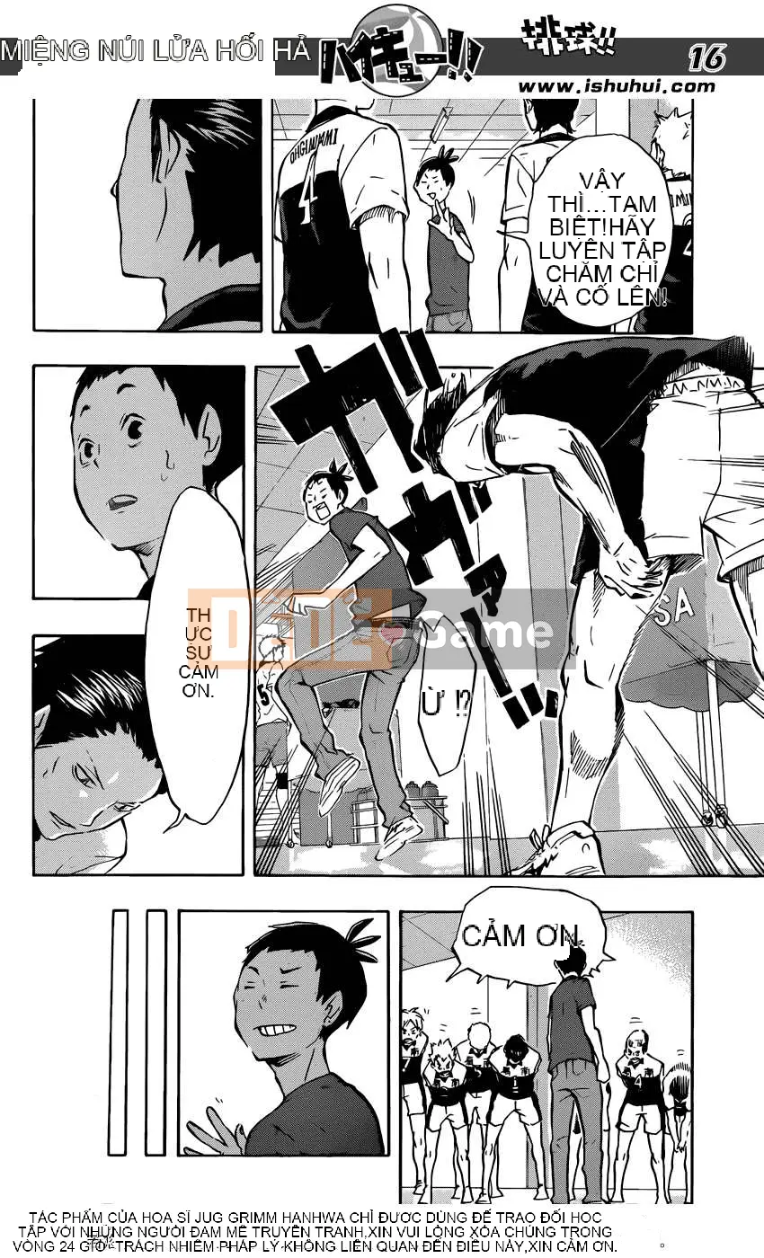 Cậu bé bóng chuyền Chương 101