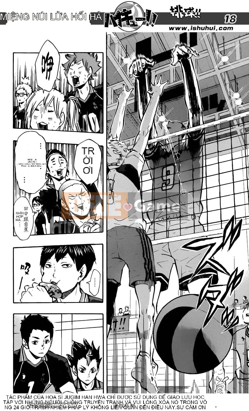 Cậu bé bóng chuyền Chương 101