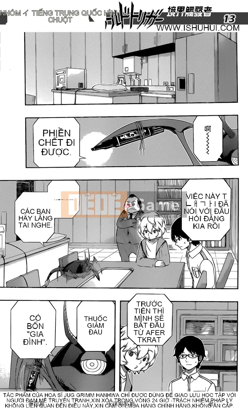 Trình kích hoạt vương quốc Chương 119