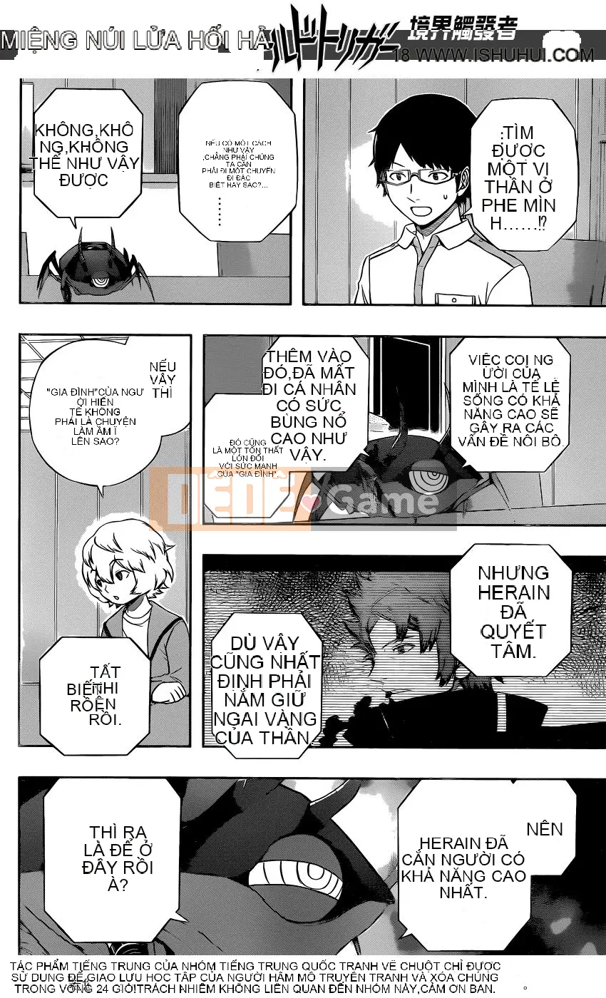 Trình kích hoạt vương quốc Chương 119